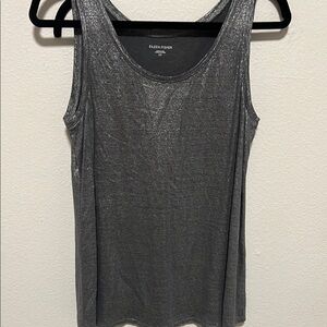 Eileen Fisher Silver Tank Top size:small